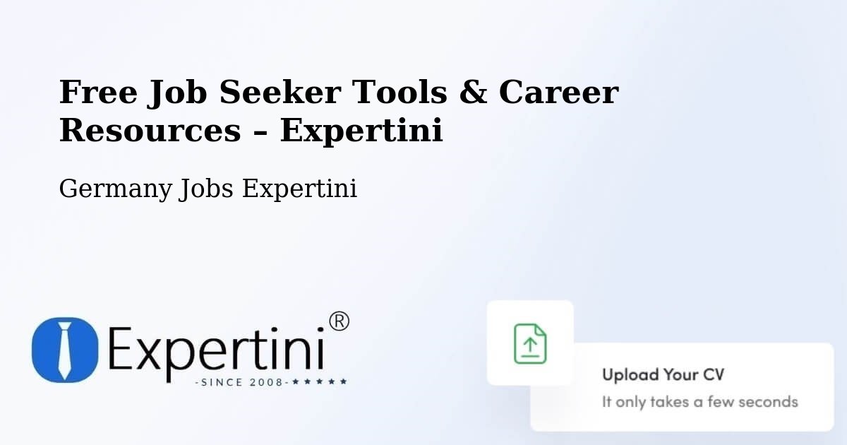 Free Job Seeker Tools & Career Resources – Deggingen - Deggingen, Germany Jobs Expertini