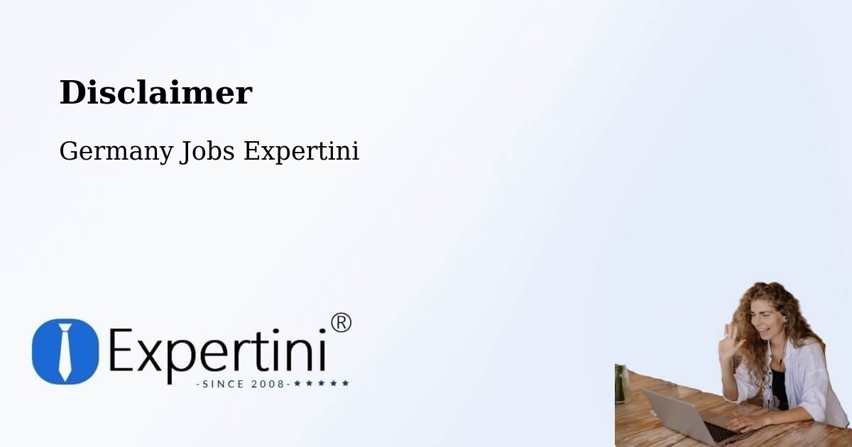 Disclaimer – Deggingen - Germany Jobs Expertini
